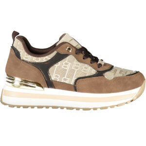 LAURA BIAGIOTTI WOMEN'S BROWN SPORTS SHOES