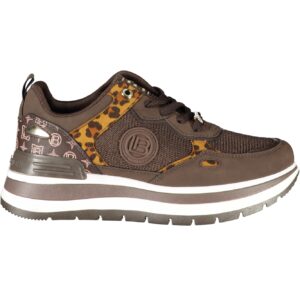 LAURA BIAGIOTTI WOMEN'S BROWN SPORTS SHOES