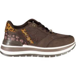LAURA BIAGIOTTI WOMEN'S BROWN SPORTS SHOES