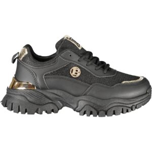 LAURA BIAGIOTTI WOMEN'S BLACK SPORTS SHOES