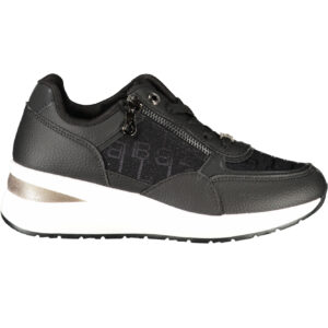 LAURA BIAGIOTTI WOMEN'S BLACK SPORTS SHOES