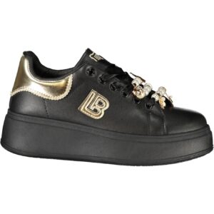 LAURA BIAGIOTTI WOMEN'S BLACK SPORTS SHOES