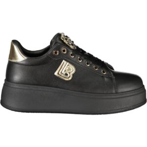 LAURA BIAGIOTTI WOMEN'S BLACK SPORTS SHOES