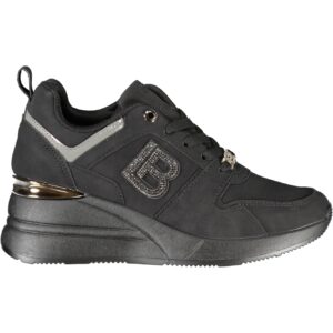 LAURA BIAGIOTTI WOMEN'S BLACK SPORTS SHOES