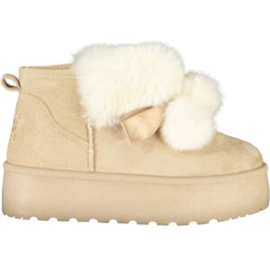 LAURA BIAGIOTTI WOMEN'S BEIGE BOOTS