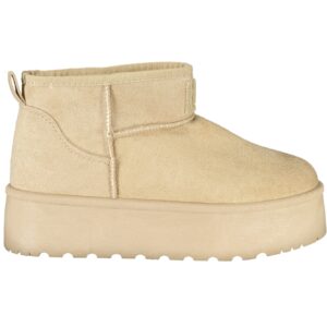 LAURA BIAGIOTTI WOMEN'S BEIGE BOOTS