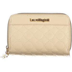 LAURA BIAGIOTTI WOMEN'S BEIGE WALLET