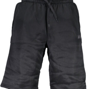 LEE COOPER BLACK MEN'S BERMUDA TROUSERS