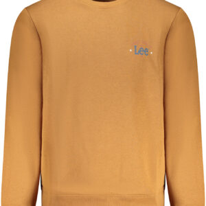 LEE MEN'S BROWN ZIP-UP SWEATSHIRT