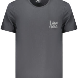 LEE MEN'S SHORT SLEEVE T-SHIRT BLACK