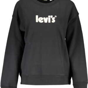 LEVI'S SWEATSHIRT WITHOUT ZIP WOMAN BLACK