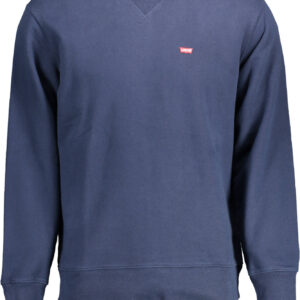 LEVI'S MEN'S BLUE SWEATSHIRT WITHOUT ZIP