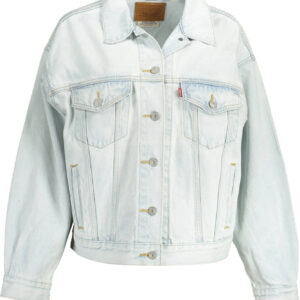 LEVI'S WOMEN'S LIGHT BLUE SPORTS JACKET