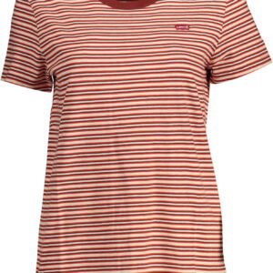 LEVI'S WOMEN'S SHORT SLEEVE T-SHIRT RED