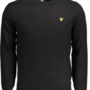 LYLE & SCOTT MEN'S BLACK SWEATER