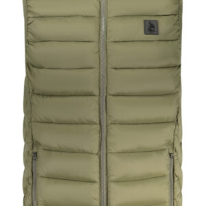 MARINA YACHTING MEN'S GREEN SLEEVELESS JACKET