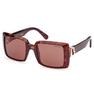 MONCLER WOMEN'S SUNGLASSES BROWN