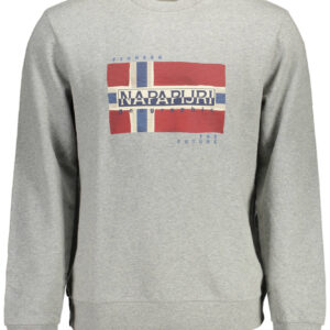 NAPAPIJRI SWEATSHIRT WITHOUT ZIP MAN GRAY