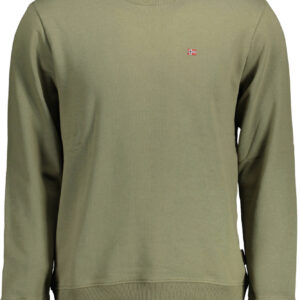 NAPAPIJRI SWEATSHIRT WITHOUT ZIP MAN GREEN