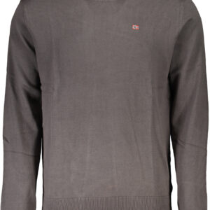 NAPAPIJRI MEN'S GRAY SWEATER