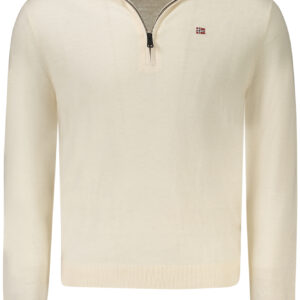 NAPAPIJRI MEN'S WHITE SWEATER