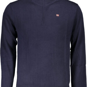 NAPAPIJRI MEN'S BLUE SWEATER