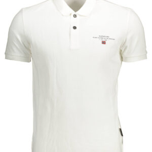 NAPAPIJRI POLO SHORT SLEEVES MEN WHITE