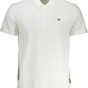 NAPAPIJRI POLO SHORT SLEEVES MEN WHITE