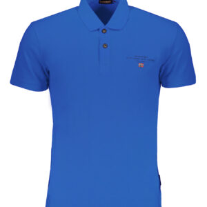 NAPAPIJRI MEN'S SHORT SLEEVED POLO SHIRT BLUE