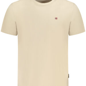 NAPAPIJRI SHORT SLEEVE T-SHIRT MEN BEIGE