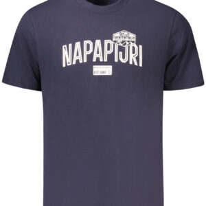 NAPAPIJRI MEN'S SHORT-SLEEVED T-SHIRT, BLUE