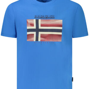 NAPAPIJRI SHORT SLEEVE T-SHIRT MEN BLUE