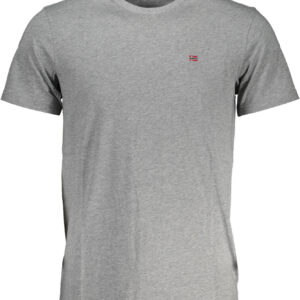 NAPAPIJRI SHORT SLEEVE T-SHIRT MEN GREY