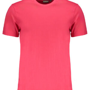 NAPAPIJRI MEN'S SHORT SLEEVE T-SHIRT PINK