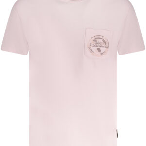 NAPAPIJRI MEN'S SHORT SLEEVE T-SHIRT PINK