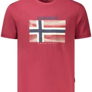 NAPAPIJRI SHORT SLEEVE T-SHIRT MEN RED