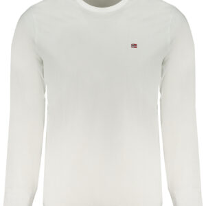 NAPAPIJRI LONG SLEEVE T-SHIRT MEN WHITE