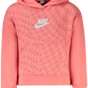 NIKE ZIPPED SWEATSHIRT FOR GIRLS, PINK