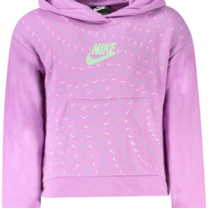 NIKE ZIPPED SWEATSHIRT FOR GIRLS IN PURPLE