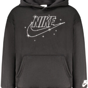 NIKE KIDS' BLACK ZIP-UP SWEATSHIRT