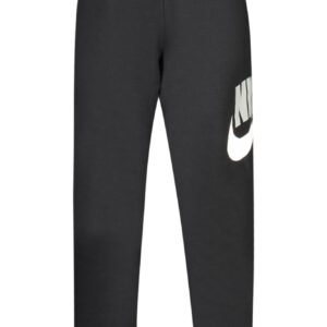 NIKE KIDS' BLACK LONG TRACK PANTS