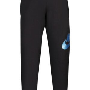 NIKE KIDS' BLACK LONG TRACK PANTS
