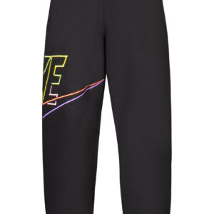 NIKE KIDS' BLACK LONG TRACK PANTS