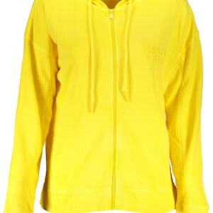 NORTH SAILS WOMEN'S YELLOW ZIP SWEATSHIRT