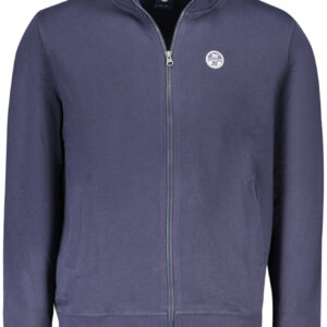 NORTH SAILS MEN'S BLUE ZIP-UP SWEATSHIRT