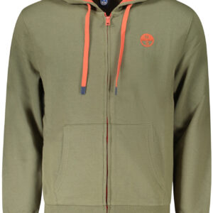 NORTH SAILS MEN'S ZIP-UP SWEATSHIRT GREEN