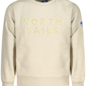 NORTH SAILS CHILDREN'S ZIP-UP SWEATSHIRT, BEIGE