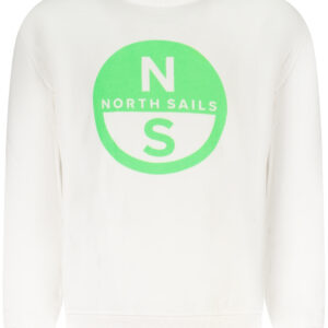 NORTH SAILS CHILDREN'S ZIP-UP SWEATSHIRT WHITE