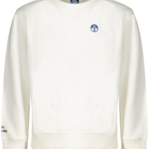 NORTH SAILS CHILDREN'S ZIP-UP SWEATSHIRT, WHITE
