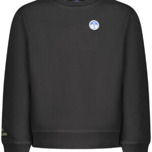 NORTH SAILS CHILDREN'S BLACK ZIP-UP SWEATSHIRT